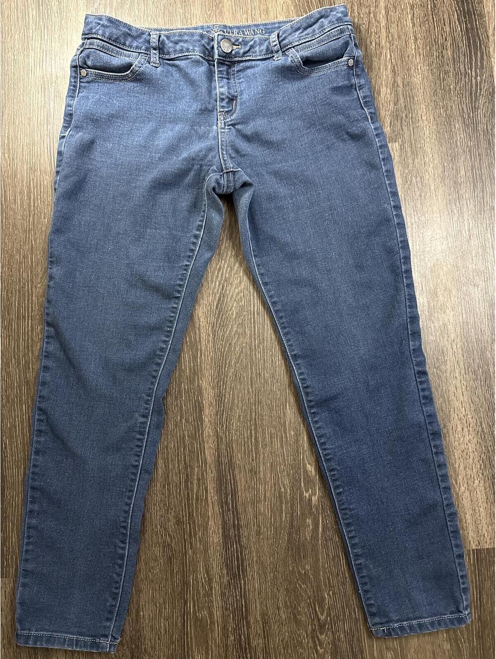 Simply Vera Vera Wang Women’s Skinny Jeans Size 10 Regular Blue Denim